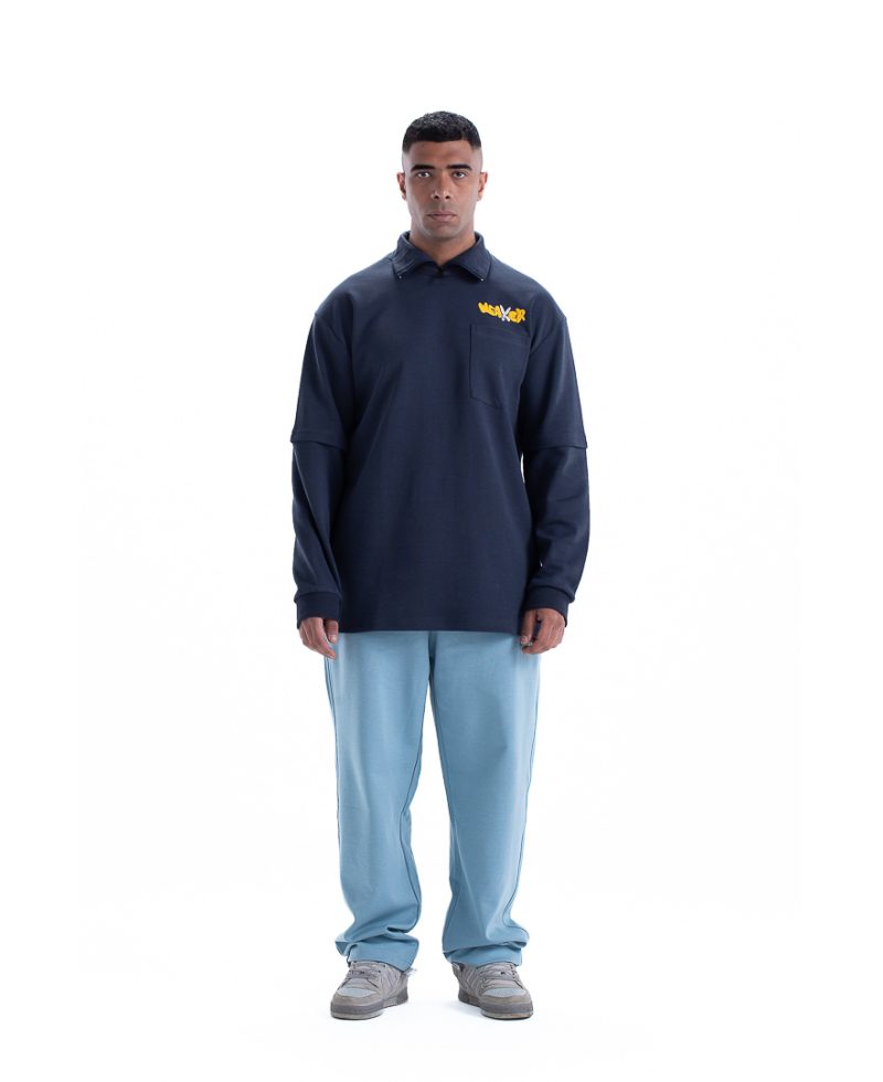weaver sweatshirt oversize - gray