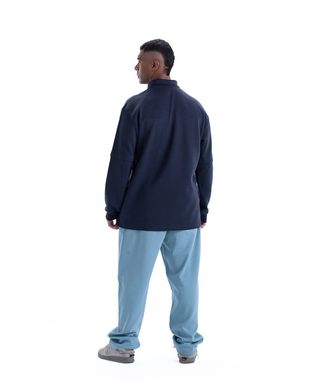 weaver sweatshirt oversize - gray