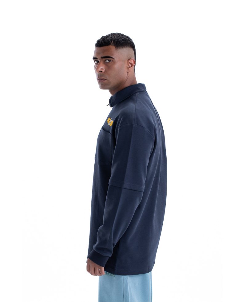weaver sweatshirt oversize - gray