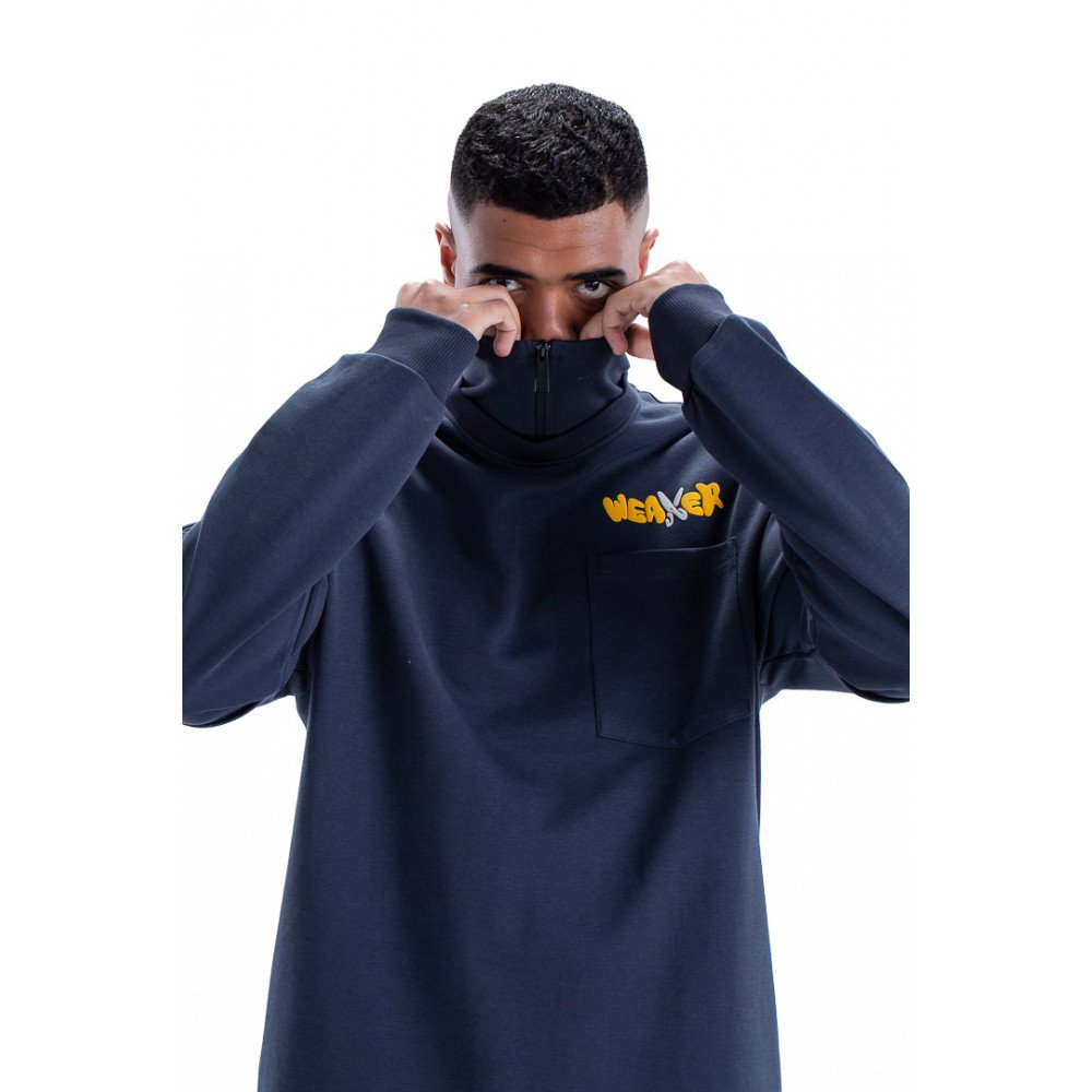 weaver sweatshirt oversize - gray