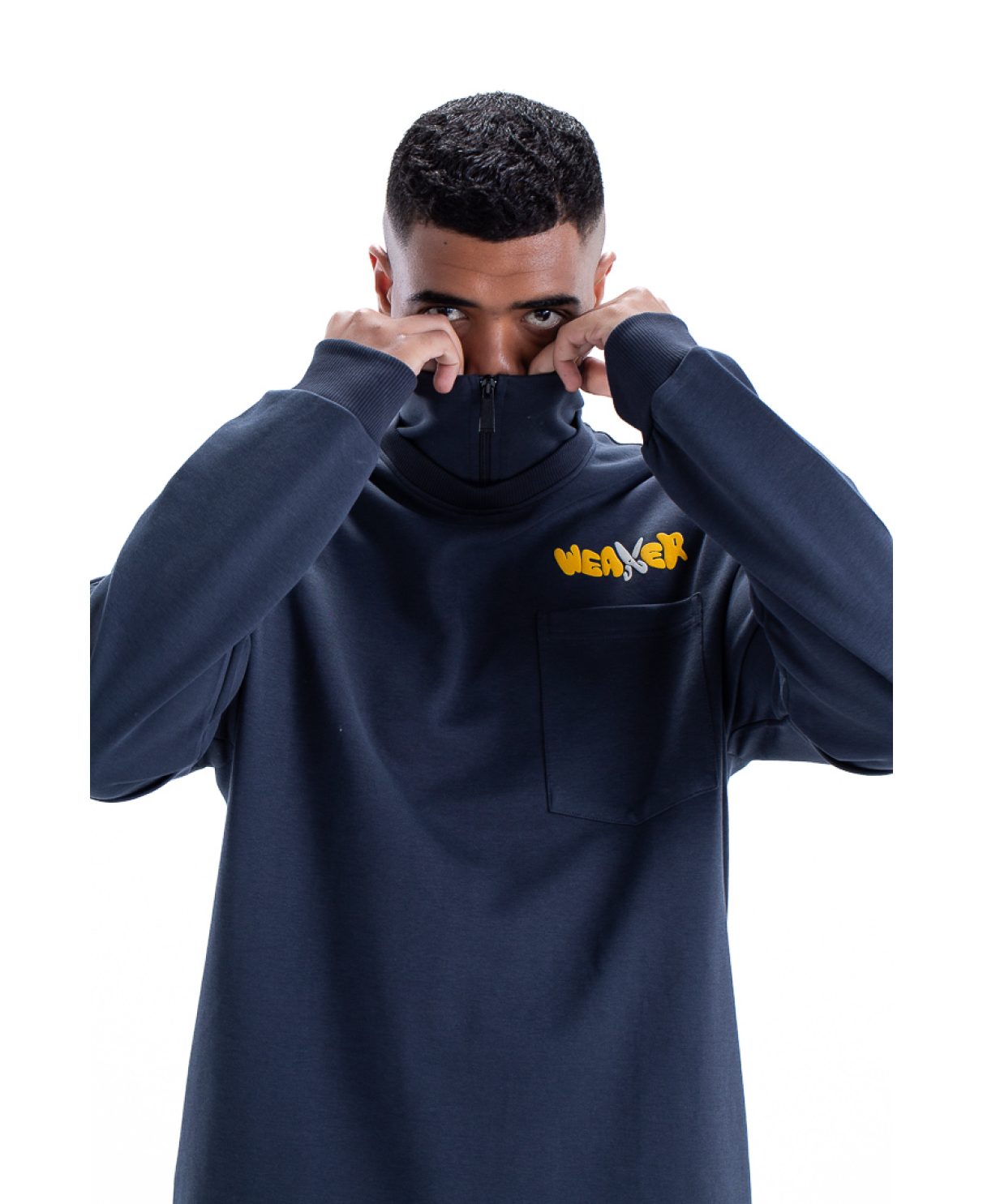 weaver sweatshirt oversize - gray