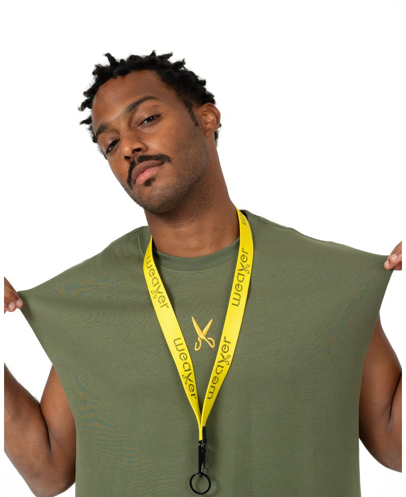 Neck Lanyard - Yellow