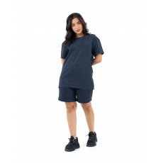 Plain Short with zigzag logo -Gray