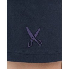 Plain Short with zigzag logo -Gray