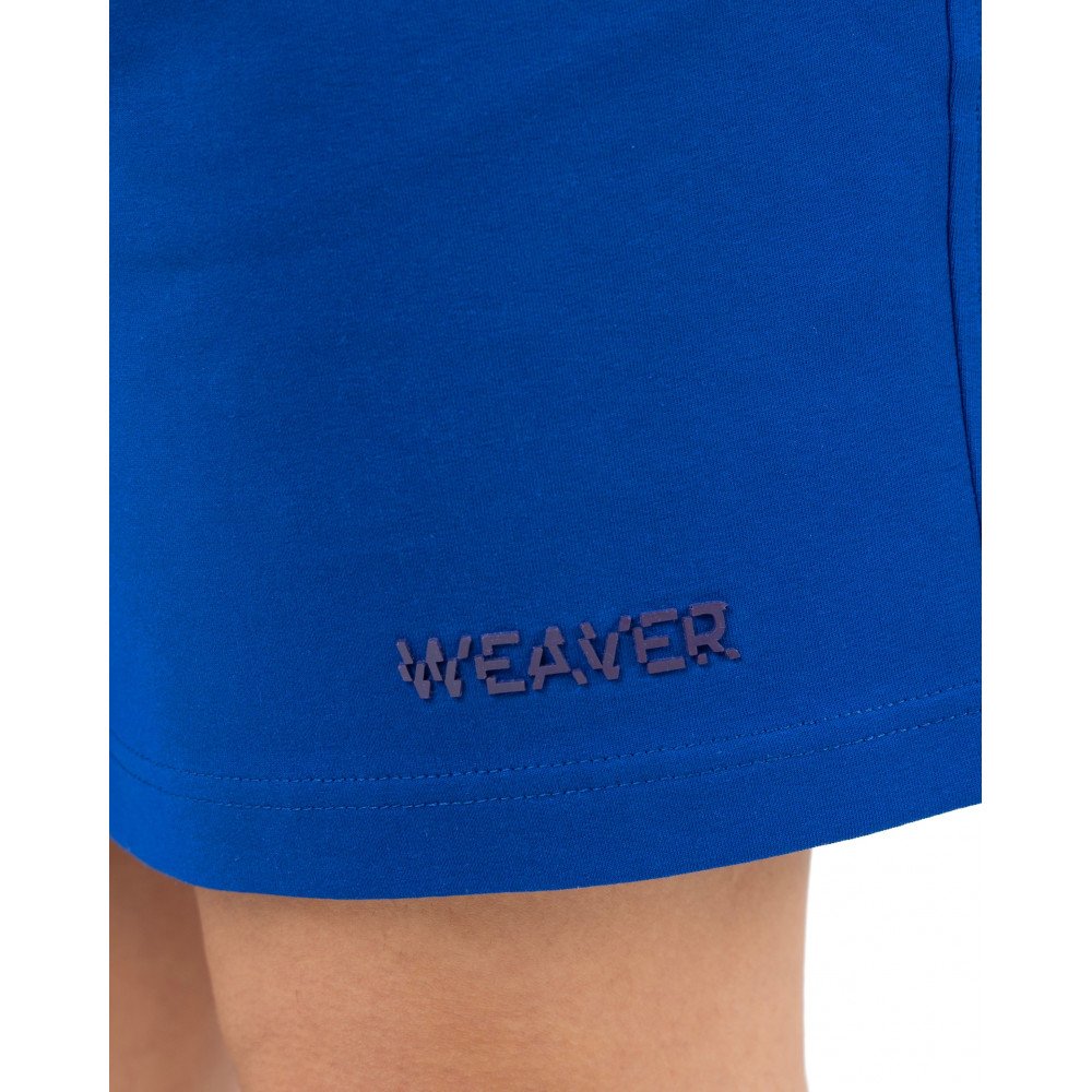 Plain Short with zigzag logo -Blue
