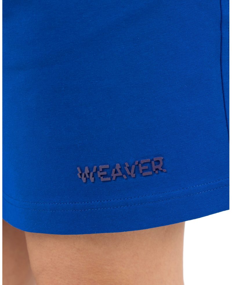 Plain Short with zigzag logo -Blue