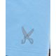 Plain Short with zigzag logo -Baby Blue