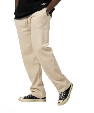 Pants zigzag logo - Beige Pants zigzag logo - Beige