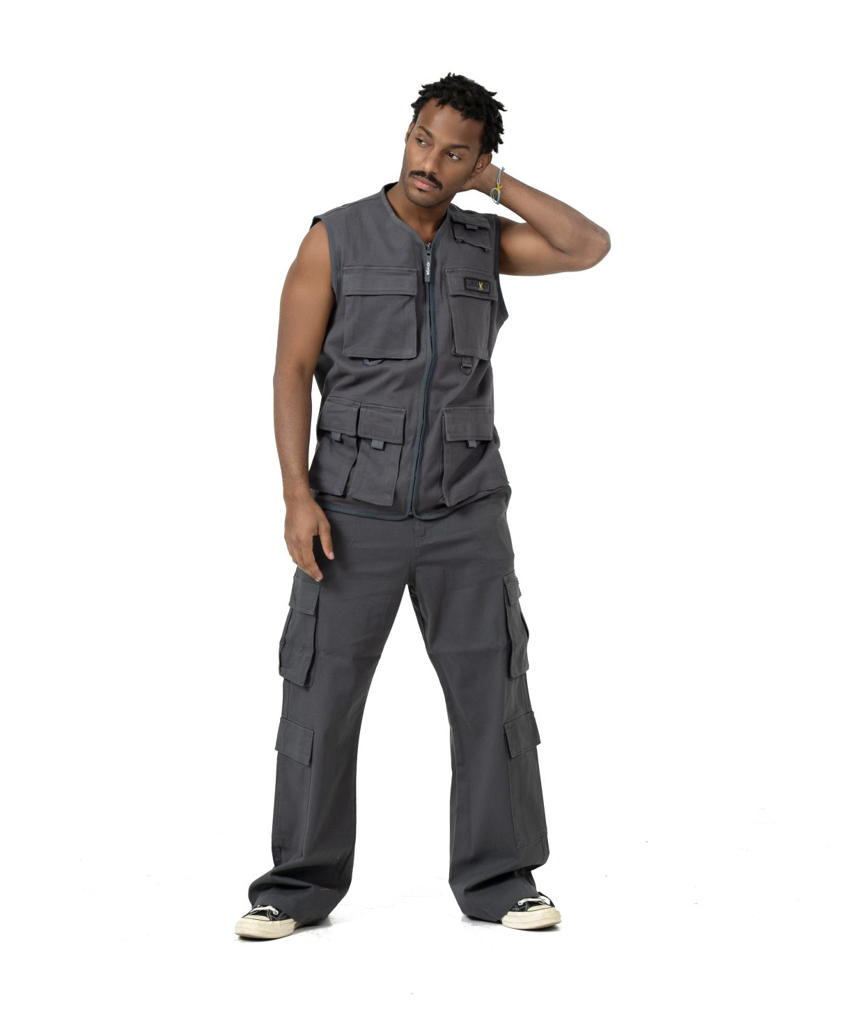 Cargo vest - Gray