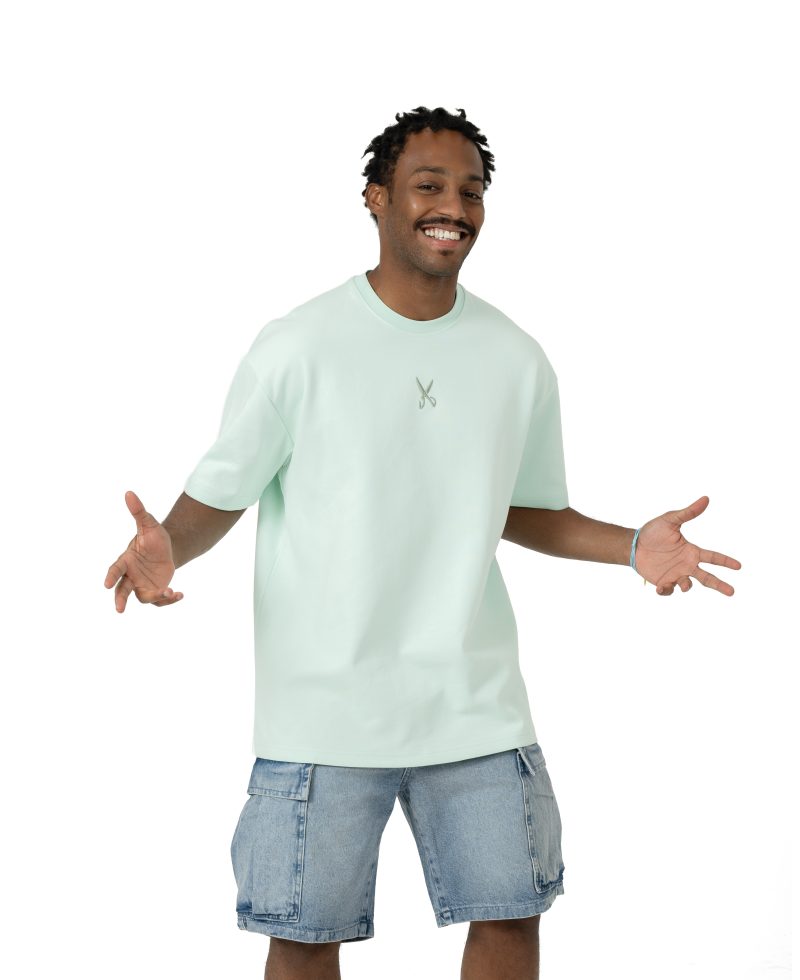 Need summer oversized T-shirt - Light Green