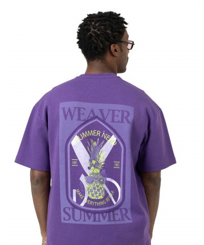 Need summer oversized T-shirt - Purple