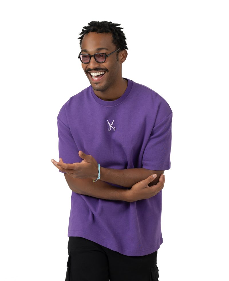 Need summer oversized T-shirt - Purple