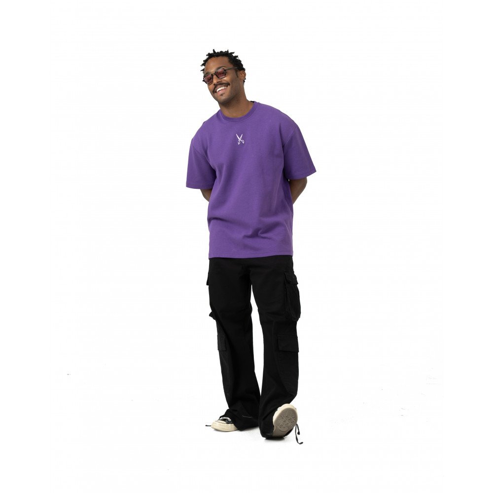 Need summer oversized T-shirt - Purple