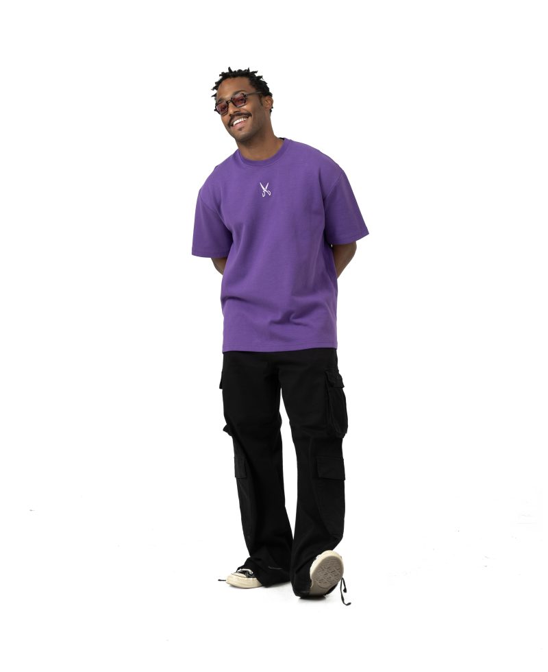Need summer oversized T-shirt - Purple