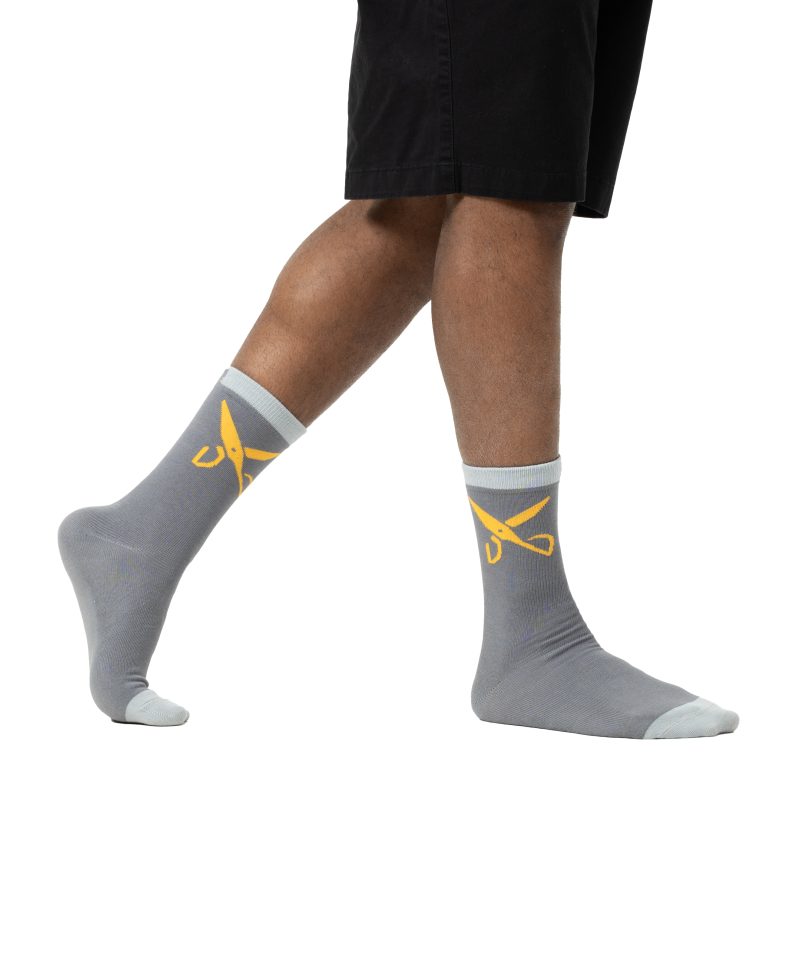 Plain Socks - Gray