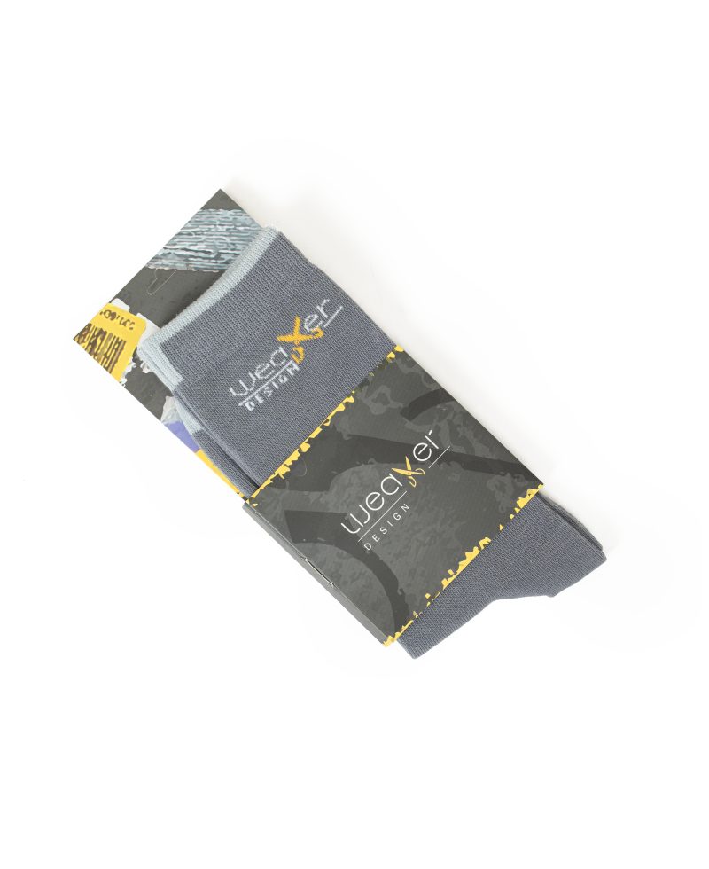 Plain Socks - Gray