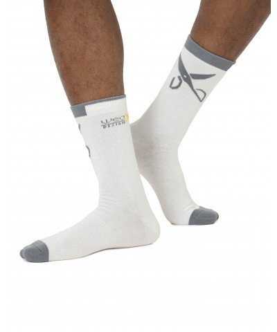 Plain Socks - White