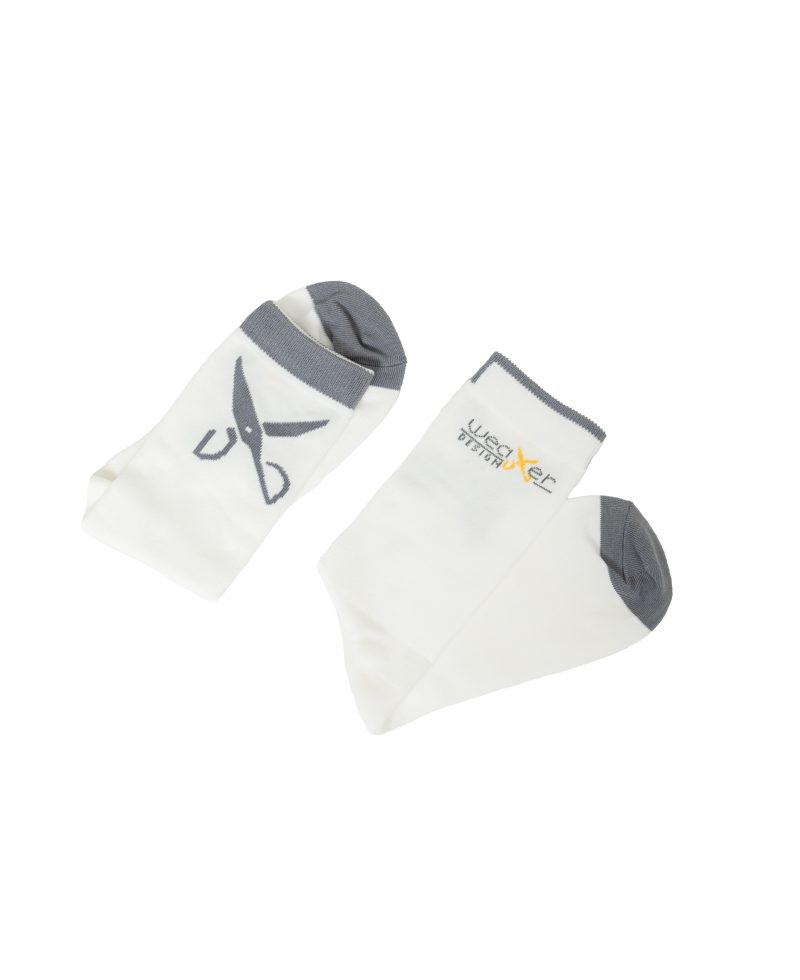 Plain Socks - White