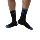 Plain Socks - Black / Blue