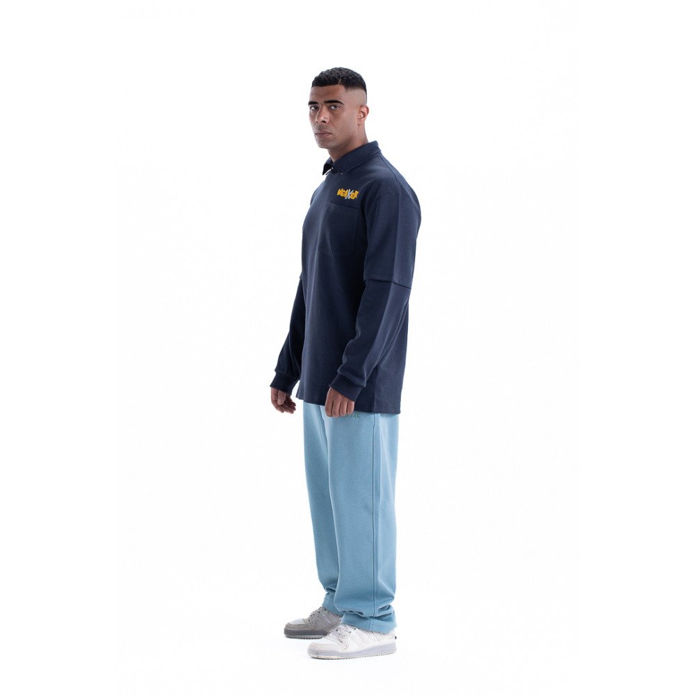 weaver pants oversize - Baby Blue
