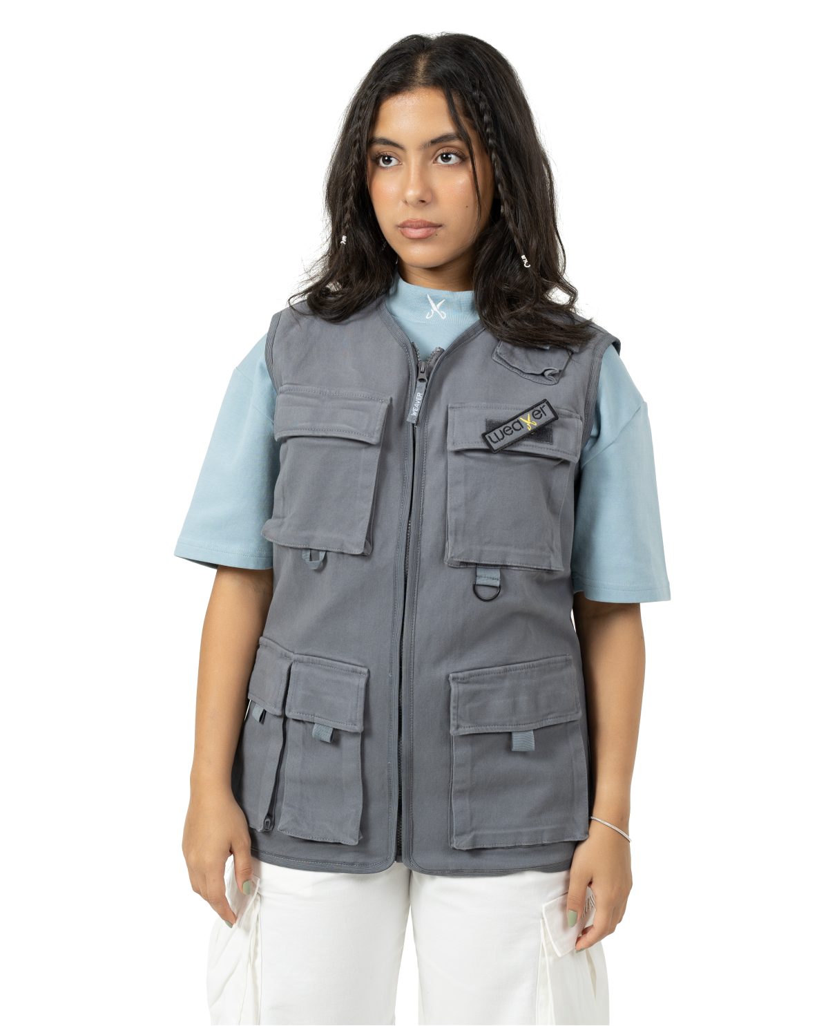 Cargo vest - Light Gray
