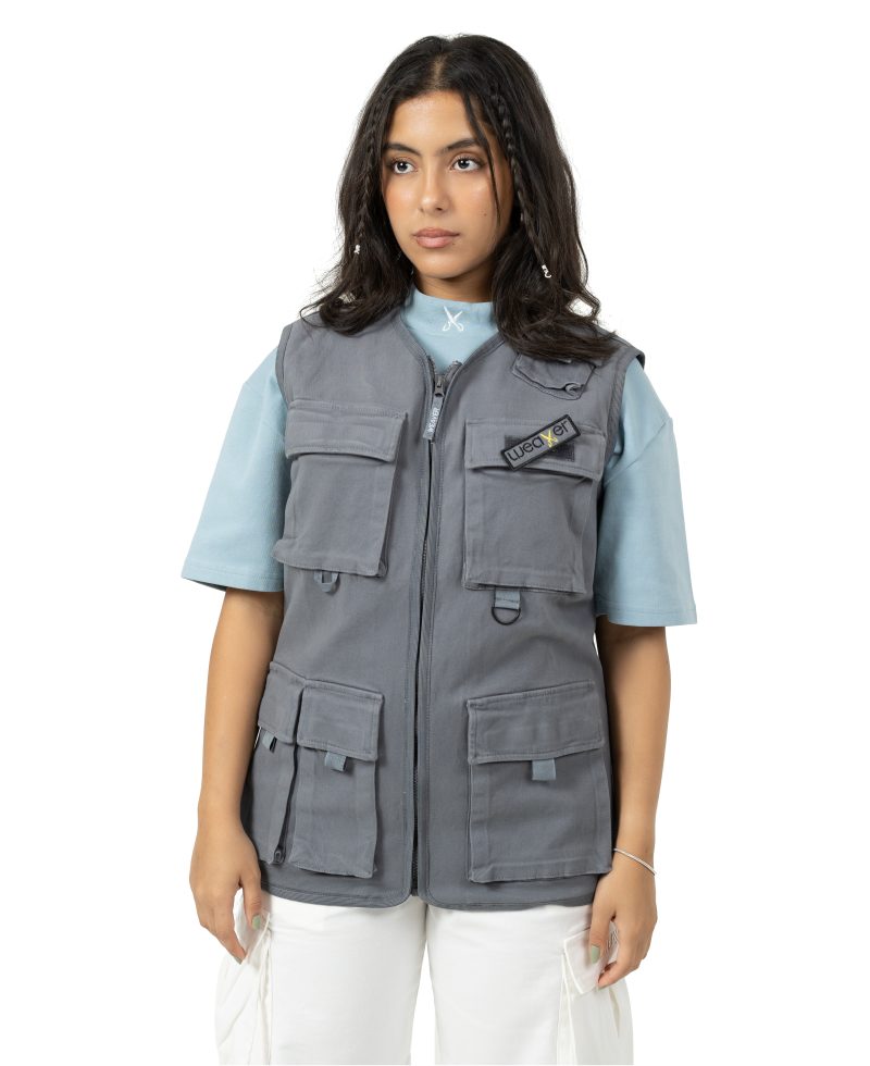 Cargo vest - Light Gray