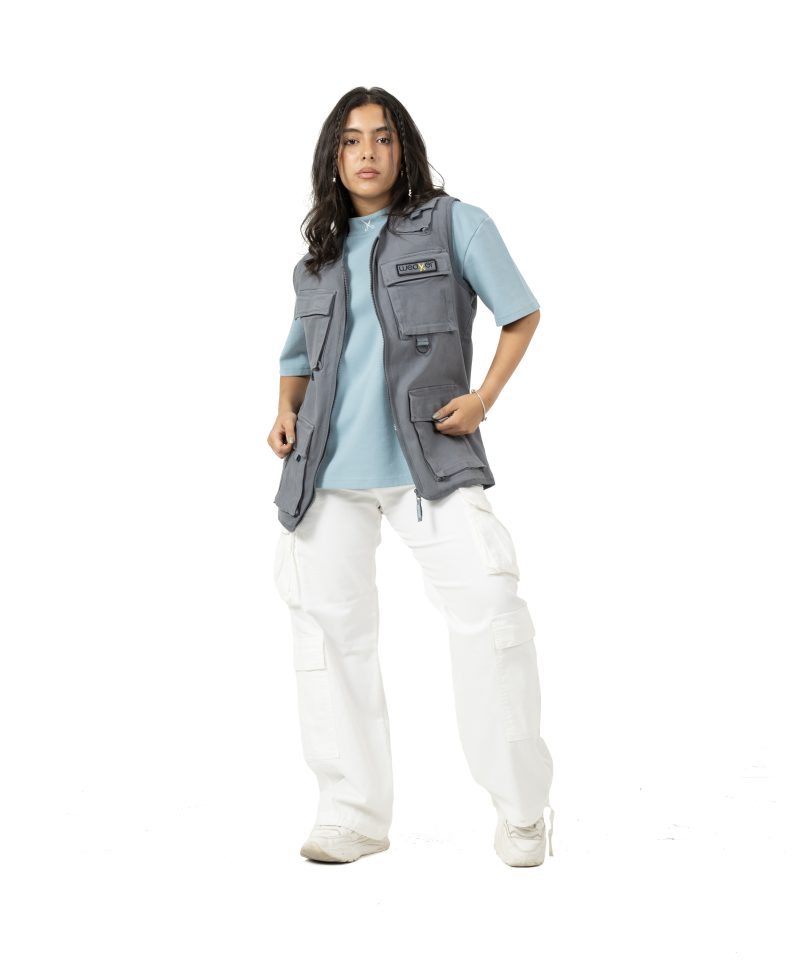 Cargo vest - Light Gray