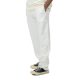 Pants zigzag logo - White
