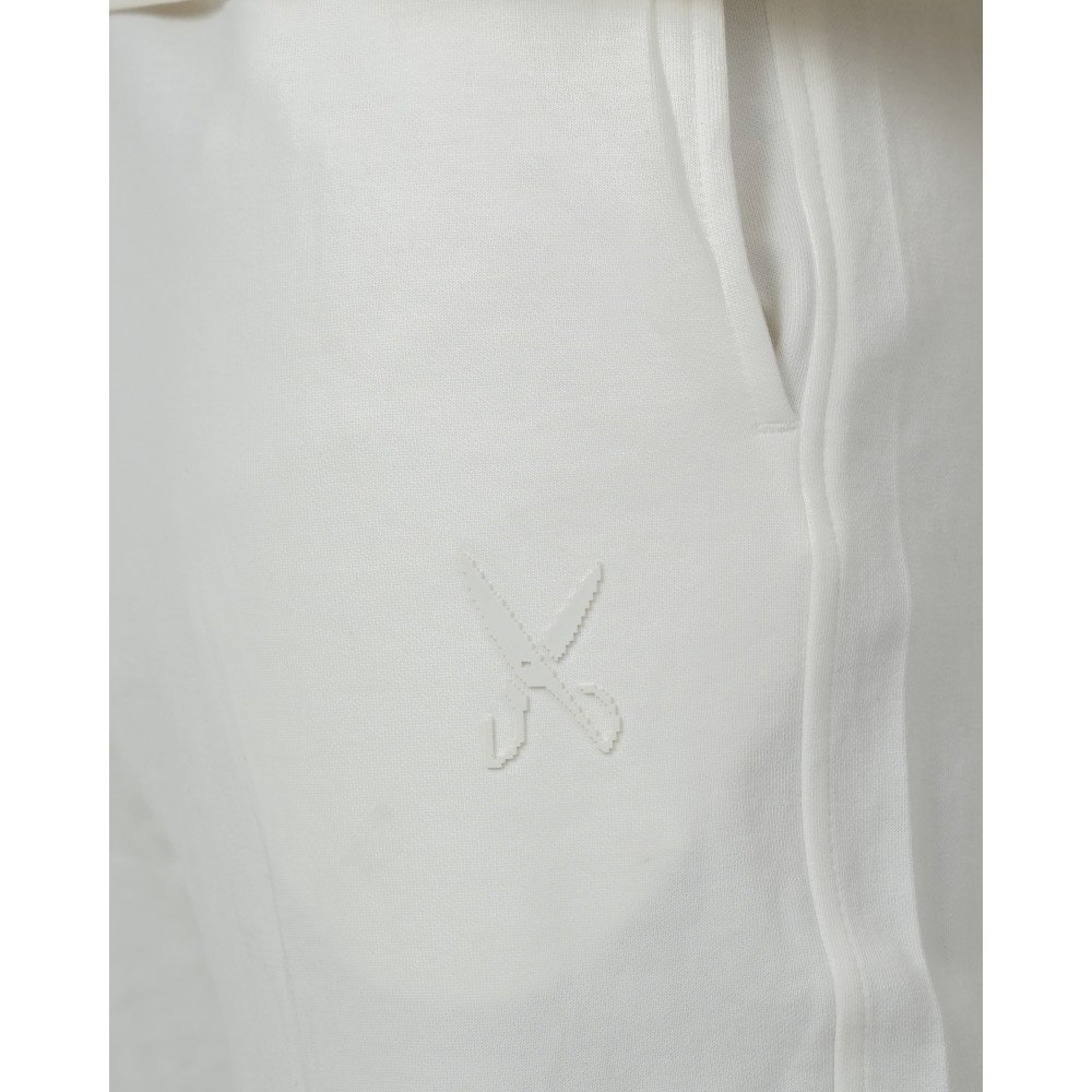 Pants zigzag logo - White