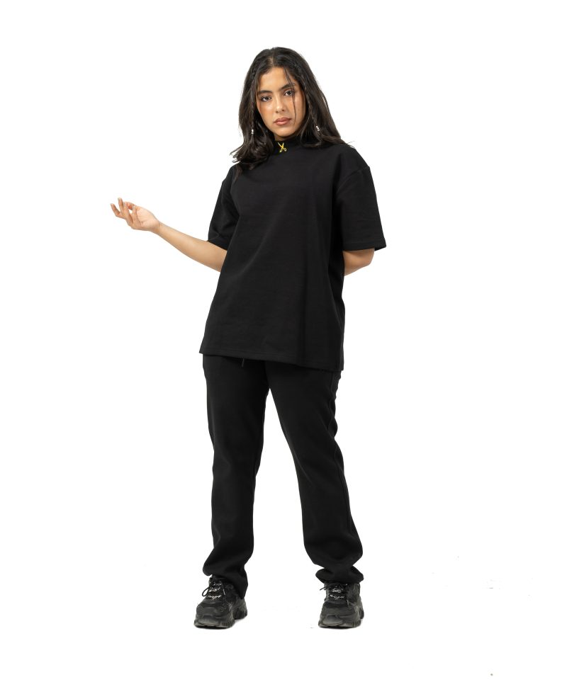 Pants zigzag logo - Black