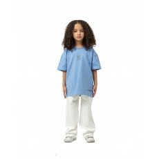 Kids Pants zigzag logo - White