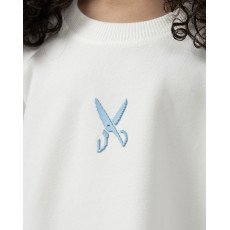 Kids Plain T-shirt zigzag logo - Off White