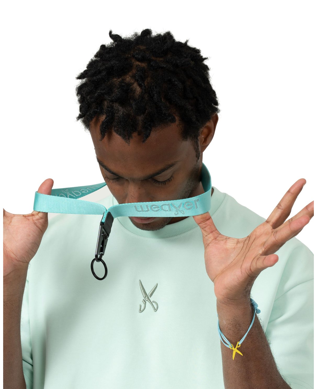 Neck lanyard - Turquoise