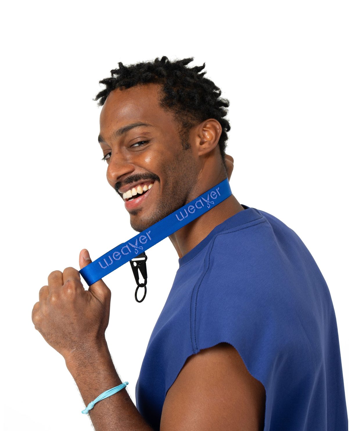 Neck lanyard - Blue