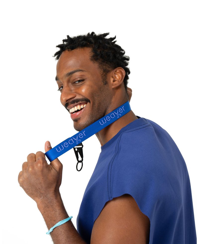 Neck lanyard - Blue