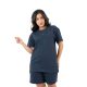Plain T-shirt with zigzag logo - Gray