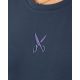 Plain T-shirt with zigzag logo - Gray