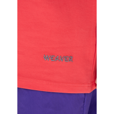 Plain T-shirt with zigzag logo - Coral