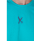 Plain T-shirt with zigzag logo - Turquoise