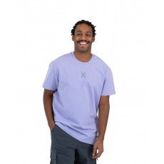 Plain T-shirt with zigzag logo - Light Purple