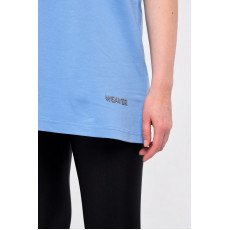 Plain T-shirt with zigzag logo - Baby Blue Plain T-shirt with zigzag logo - Baby Blue