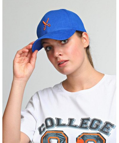 Cap Blue/ Orange