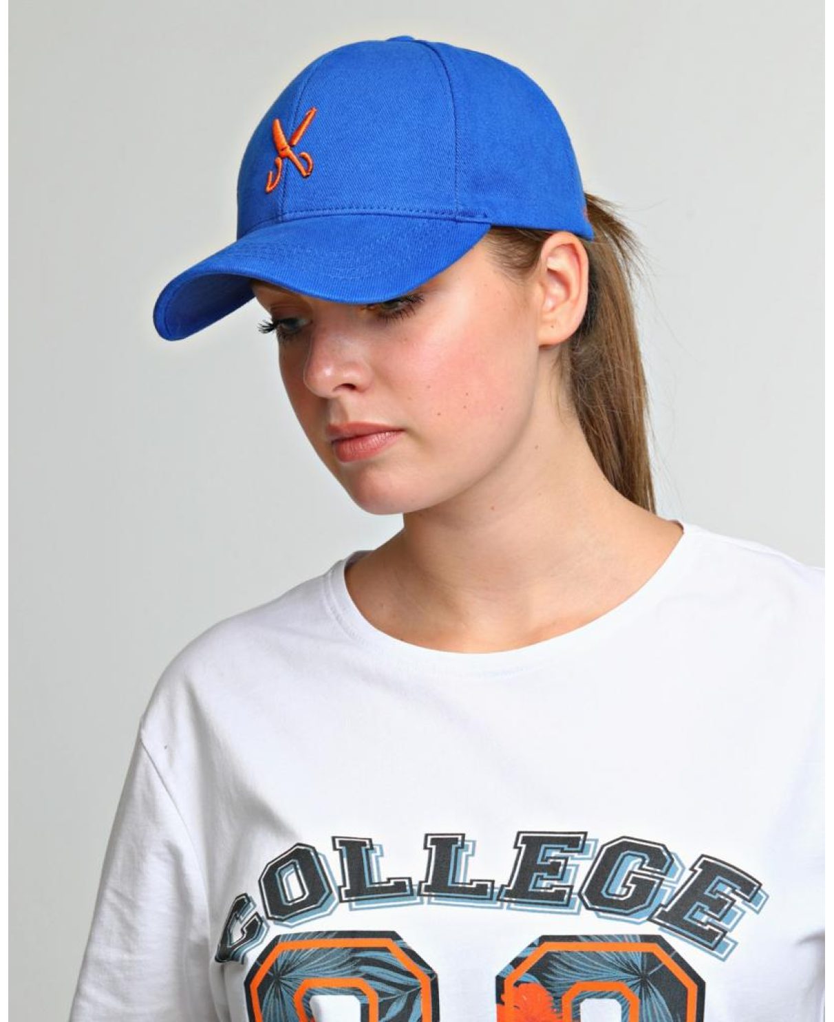 Cap Blue/ Orange