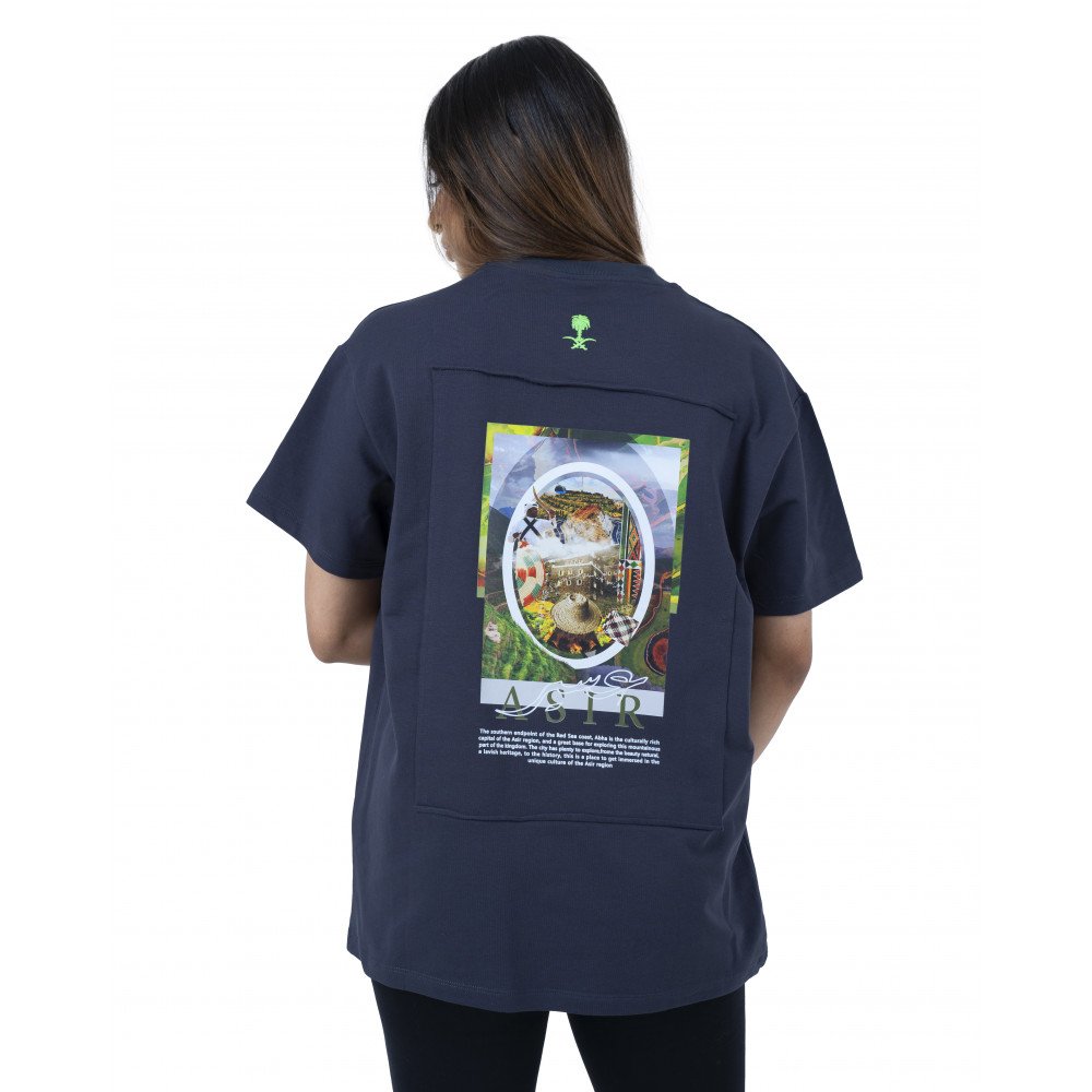 New T-shirt (Asir) - Dark Gray