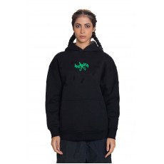 Slotted hoodie - Black 07