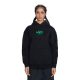 Slotted hoodie - Black 07