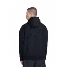 Slotted hoodie - Black 07