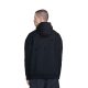 Slotted hoodie - Black 07