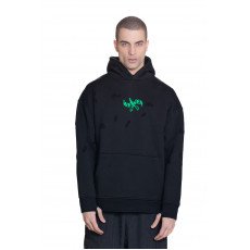 Slotted hoodie - Black 07