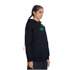 Slotted hoodie - Black 07
